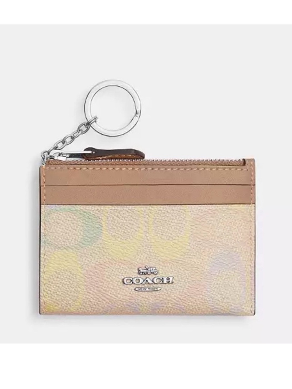 New Mini Skinny Id Case In Rainbow
Signature Canvas